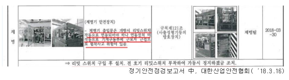 안전보건공단, 제주 삼다수 공장 부실 검사 논란 증폭…사고 발생 2달 전 안전검사서 모든 항목 합격 판정