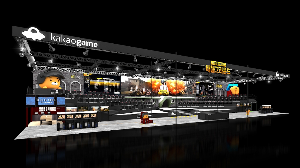 카카오게임즈, ‘지스타 2018’ 부스 디자인 공개
