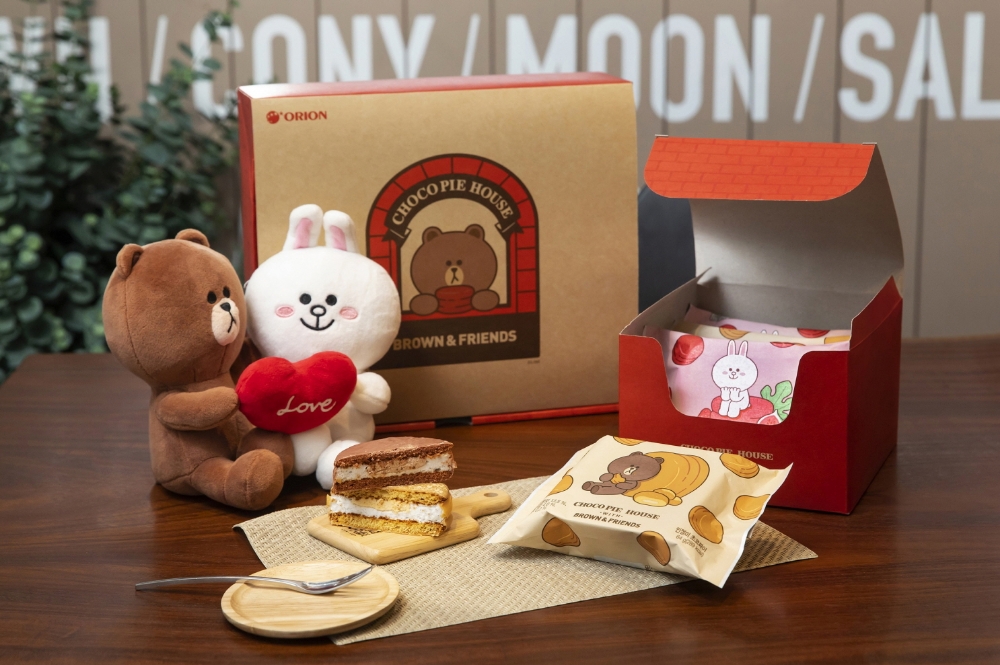 오리온 ‘초코파이 하우스’, 라인프렌즈와 손잡고 매장 오픈