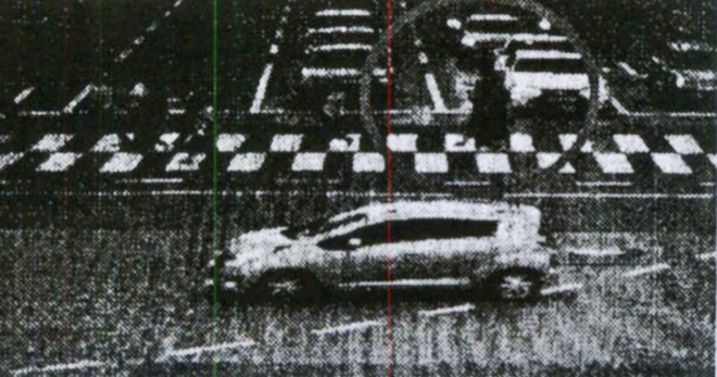 범행 후 도주장면.(사진제공=부산지방경찰청)