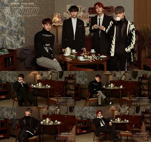 하이라이트, 스페셜 앨범 'OUTRO' 두 번째 콘셉트 이미지 공개