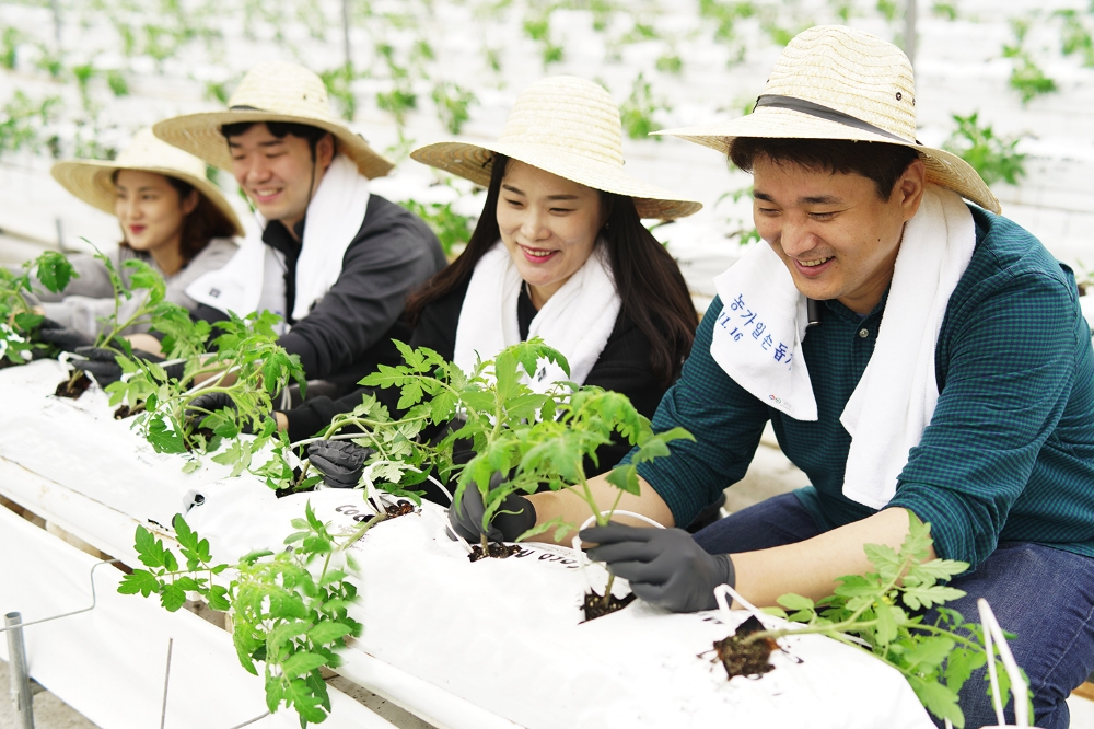 신세계푸드, 협력농가 돕기 봉사활동 펼쳐
