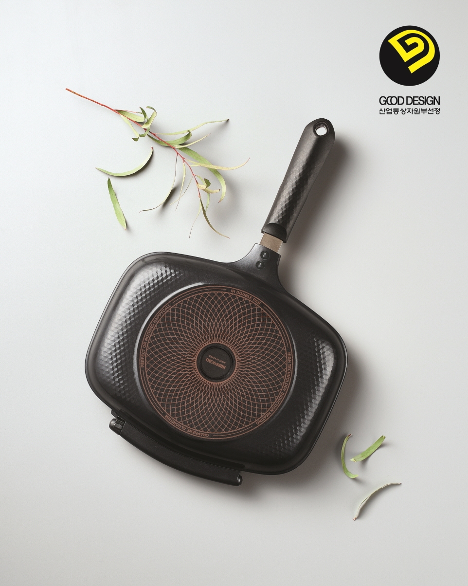 해피콜 ‘싱크로 IH 양면팬’ 2018 굿디자인 우수 디자인 상품으로 뽑혀