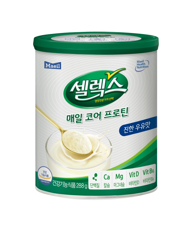 매일유업 셀렉스, 건강기능식품 ‘매일 코어 프로틴’ 출시