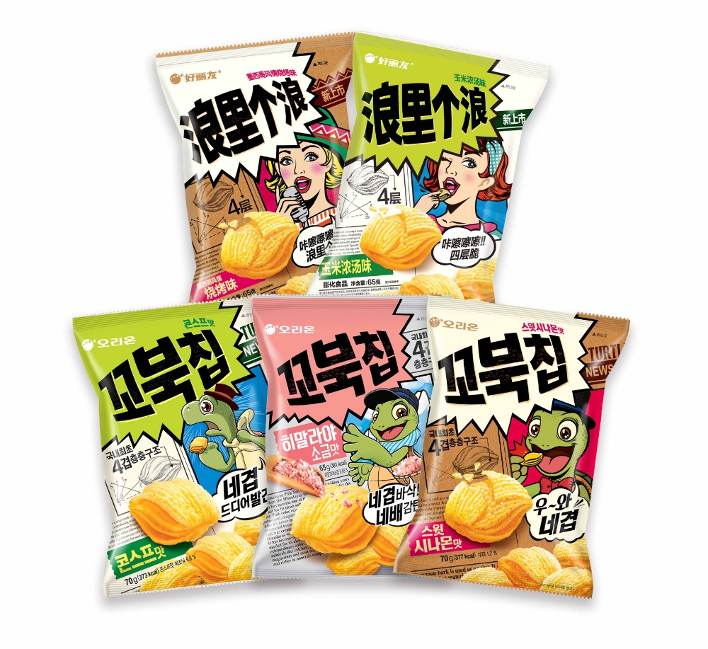 오리온 ‘꼬북칩’ 한·중 합산 누적판매량 1억 봉 돌파