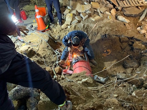 사건현장,(사진제공=부산지방경찰청)