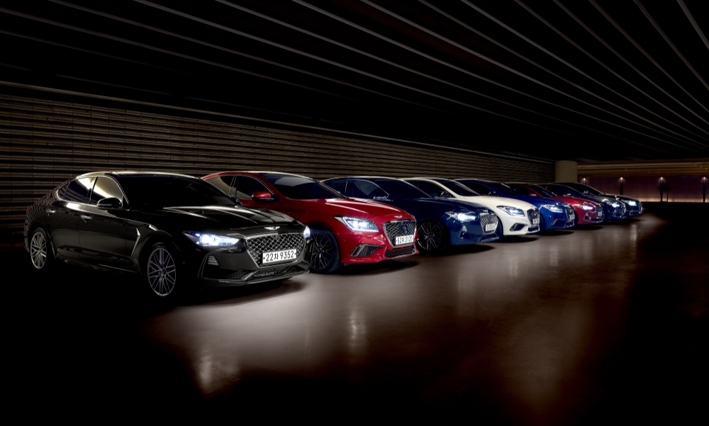 제네시스 ‘G70’, ‘G80’, ‘G80 스포츠’.(사진=현대자동차)