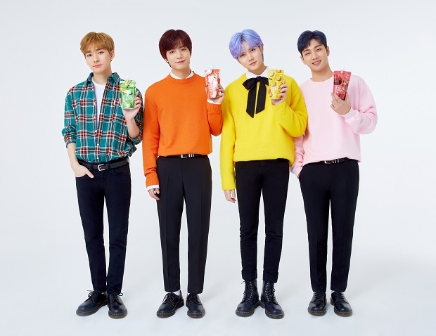 인테이크, 디저트 브랜드‘슈가로로’ 모델로 ‘뉴이스트W’ 선정