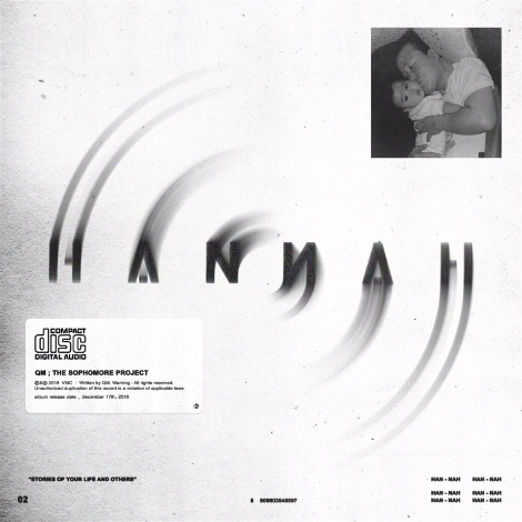 QM의 정규 2집 'HANNAH' 피지컬 앨범 앞면 이미지.사진=비스메이저컴퍼니