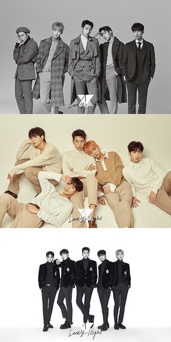 크나큰, 새 싱글 앨범 ‘론리 나잇’ 3色 포토 티저 공개