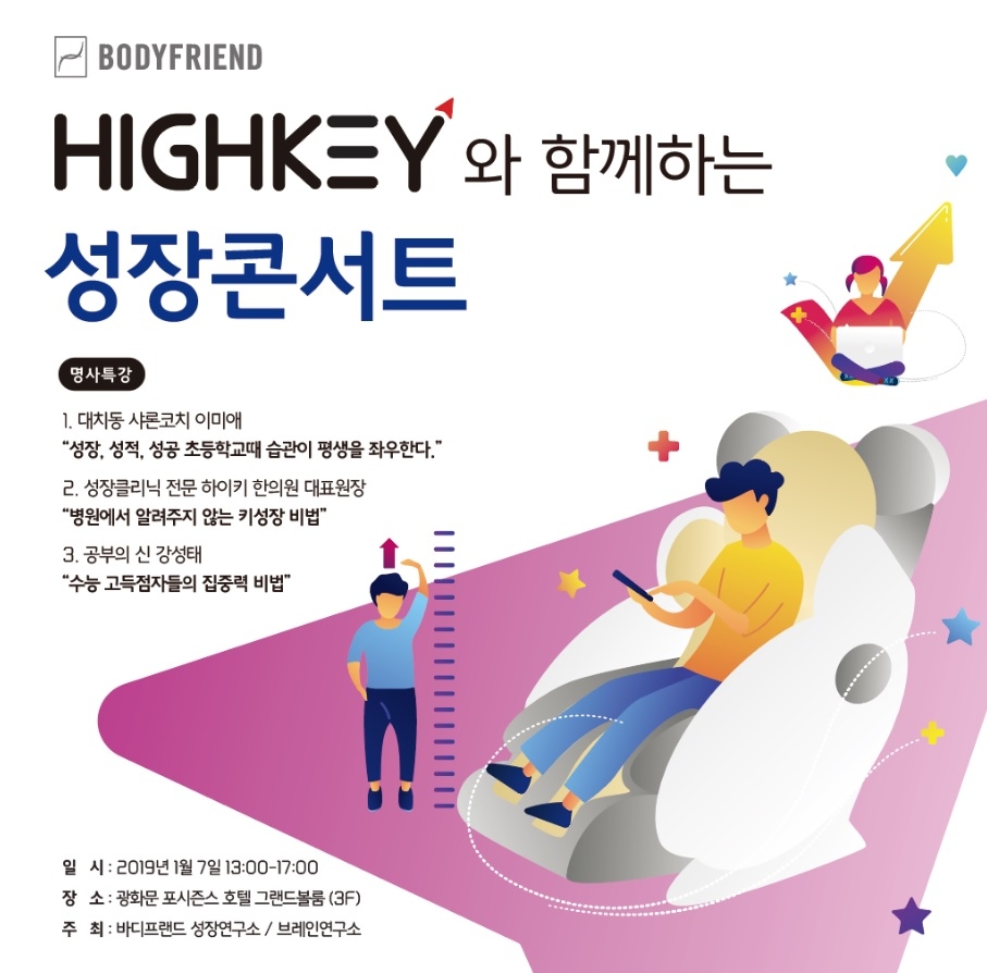바디프랜드 ‘하이키(Highkey)와 함께하는 성장콘서트’ 개최