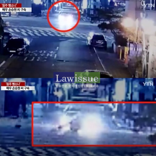 출처 : 손승원 무면허 음주뺑소니 와이티엔 방송캡쳐