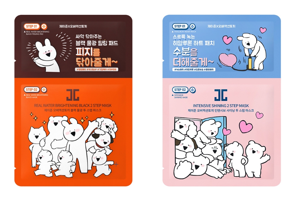 제이준코스메틱, 캐릭터 콜라보레이션 마스크팩 6종 한·중 출시