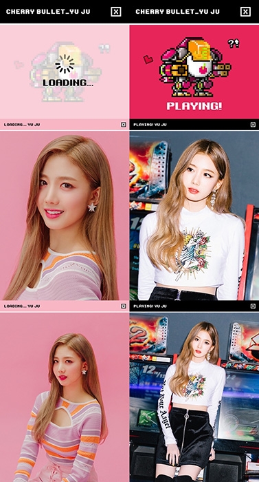 체리블렛, 러블리 vs 에너제틱 지원·유주 멤버별 콘셉트 포토 공개