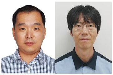 사진 왼쪽부터 예영수 역무팀장, 김연수 역무원(사진=코레일)