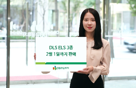 DB금융투자가 모집하는 ELS 및 DLS 안내 이미지. 사진=DB금융투자