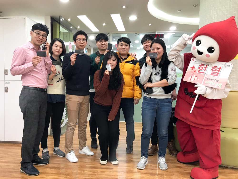 GS25, 자발적 릴레이 헌혈캠페인 진행