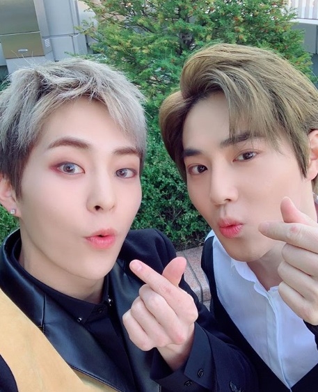 시우민 러블리한 모습 / 출처 : instagram