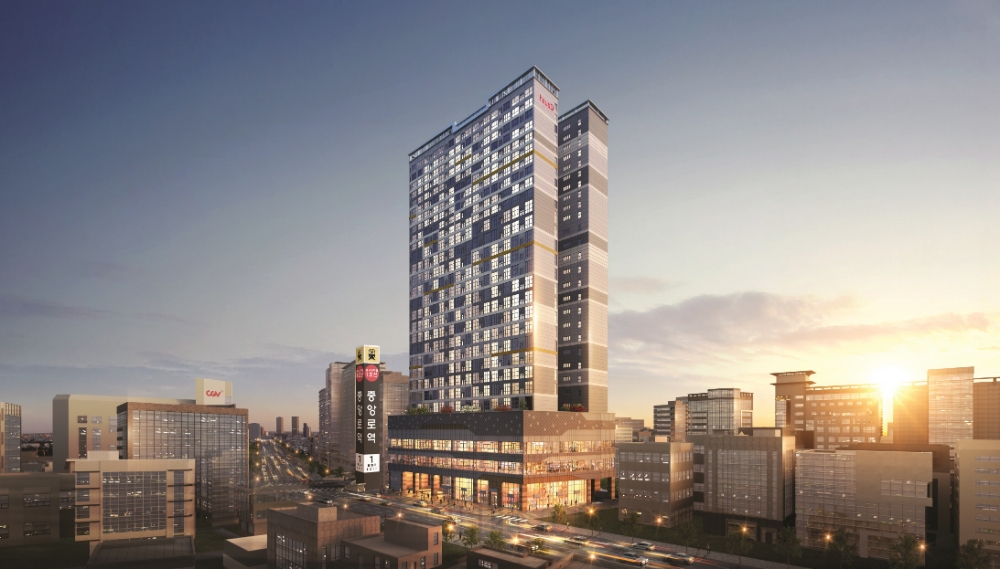 동성로 하우스디 어반 투시도.(사진=대보건설)