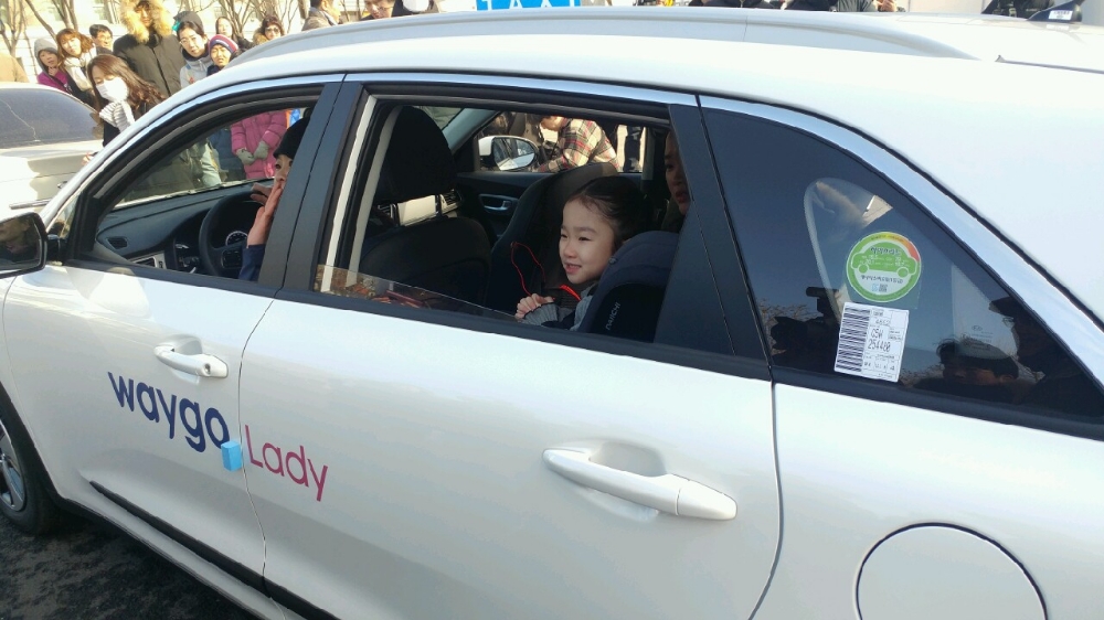다이치, 서울시 여성전용 택시 카시트 제공.(사진=다이치)