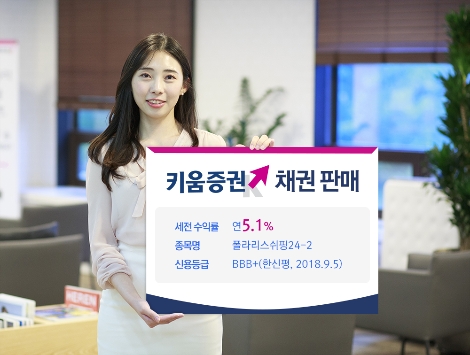 키움증권의 '폴라리스쉬핑24-2' 채권 안내 이미지. 사진=키움증권