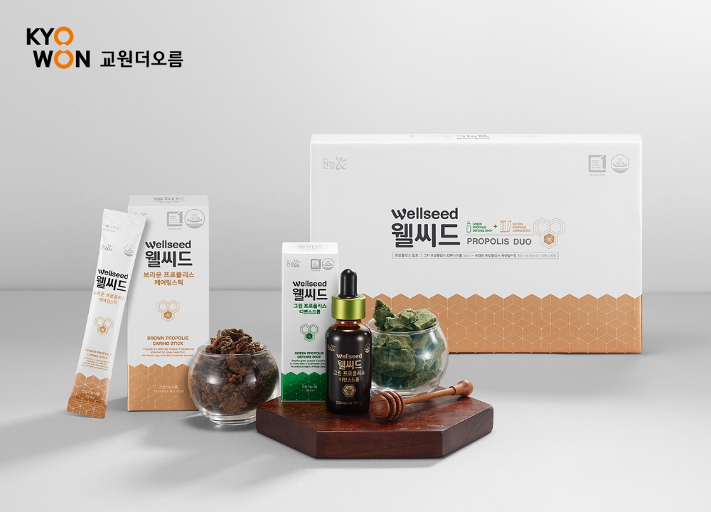 교원더오름, ‘웰씨드 프로폴리스 듀오’ 출시