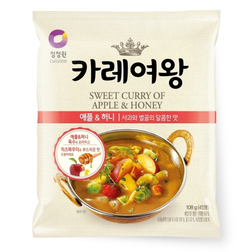 청정원, 카레여왕 신제품 출시
