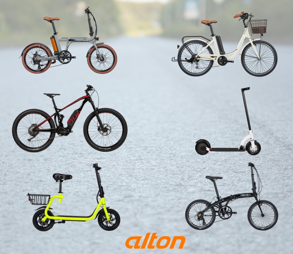 왼쪽 위부터 시계방향으로 니모FD, 벤조24, 위고D10, 힐라리스20, 이코어S8, 탈레스FS800.(사진= 알톤스포츠)