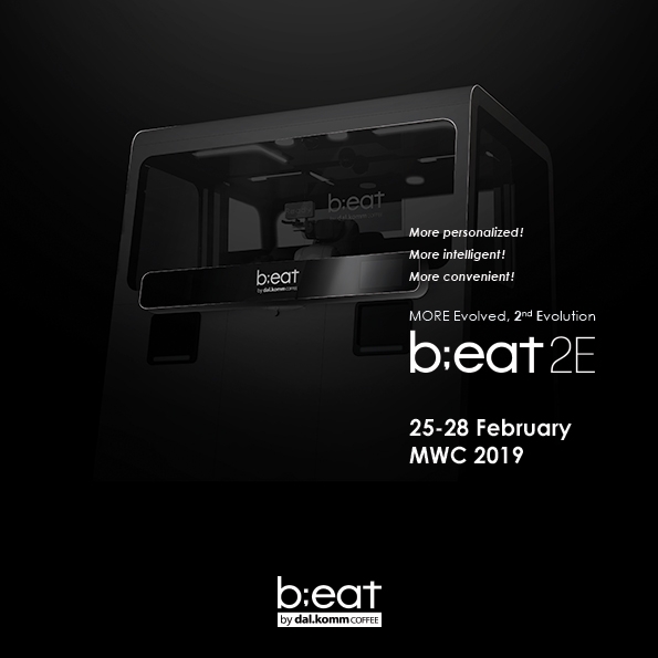 달콤커피, MWC 2019에서 로봇카페 ‘비트 2E’ 선보여