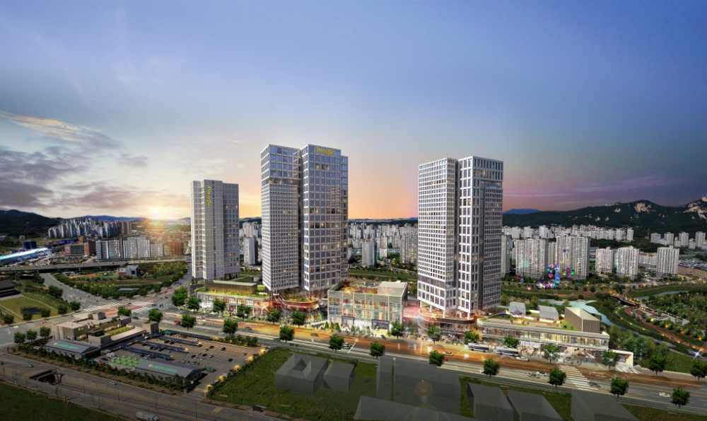 별내역 파라곤 타워 투시도.(사진=동양건설산업)