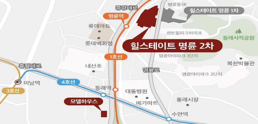 힐스테이트 타운 위치도.(사진=현대엔지니어링)