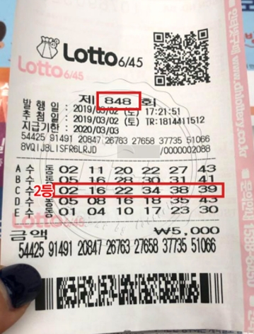 아버지 병간호로 빚이 눈덩이처럼 불어나... 로또 2등 당첨자 사연 공개