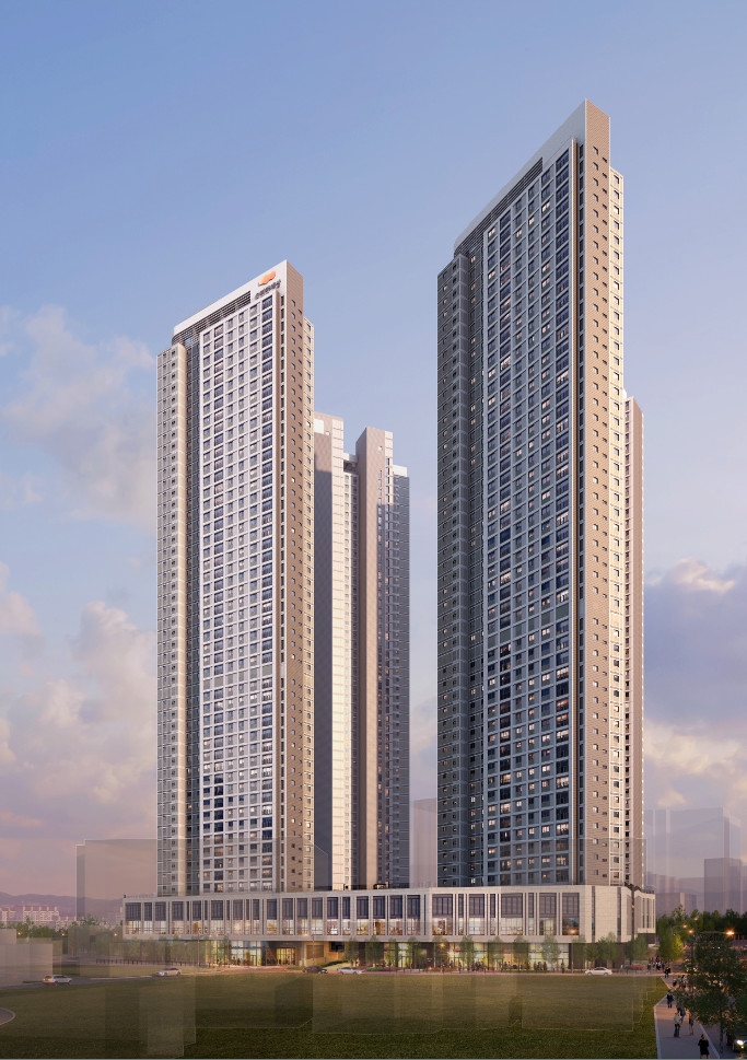 e편한세상 일산 어반스카이 투시도.(사진=대림산업)