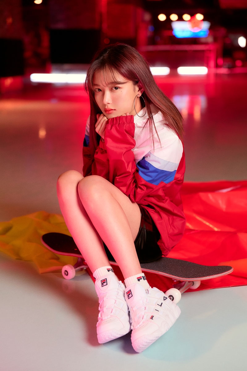 휠라(FILA), 김유정과 함께한 ‘2019 스프링 헤리티지’ 화보 공개