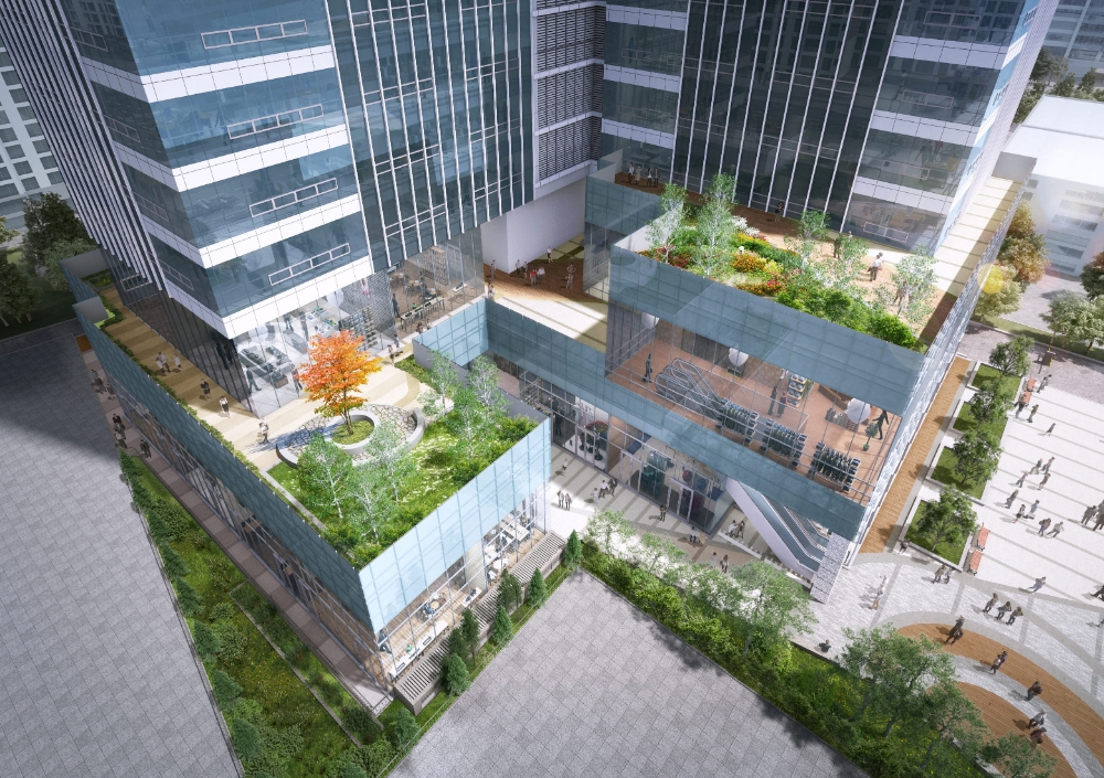 가양역 더 스카이밸리 5차 테라스.