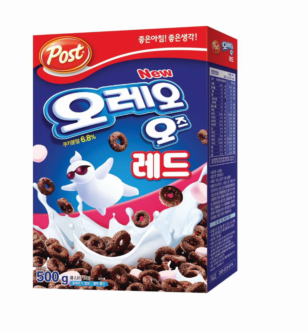 동서식품, '포스트 오레오 오즈 레드' 출시
