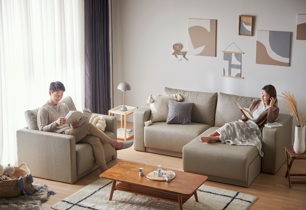 신혼 핸디 플러스 소파.(사진=한샘몰)