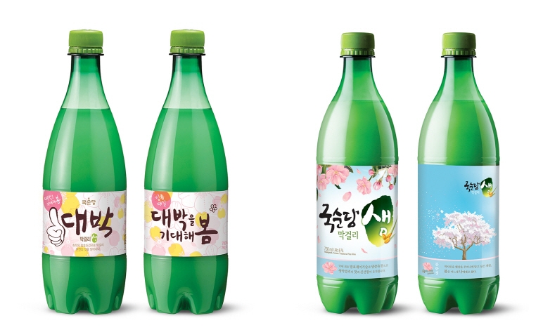 국순당, ‘봄 에디션’ 막걸리 2종 출시