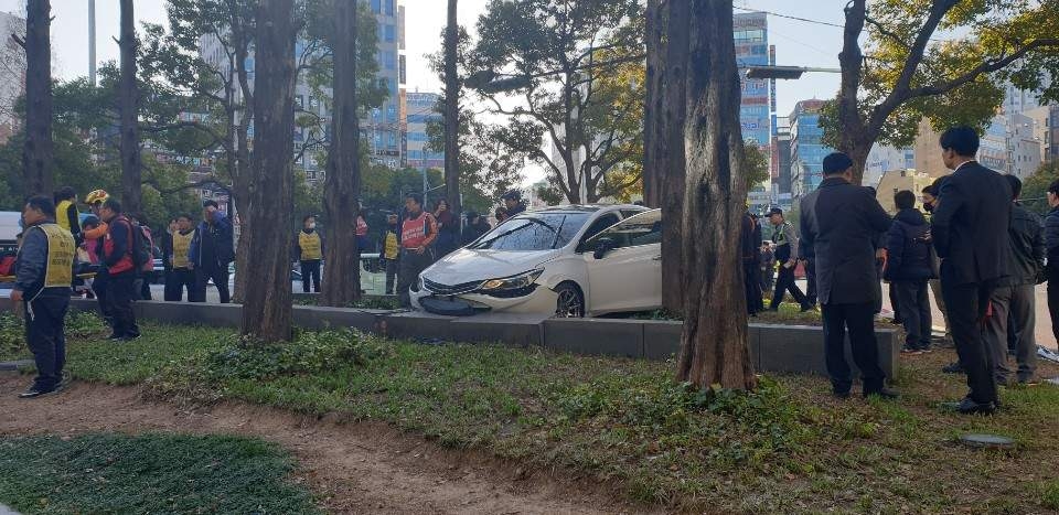 사고현장.(사진제공=부산경찰청)