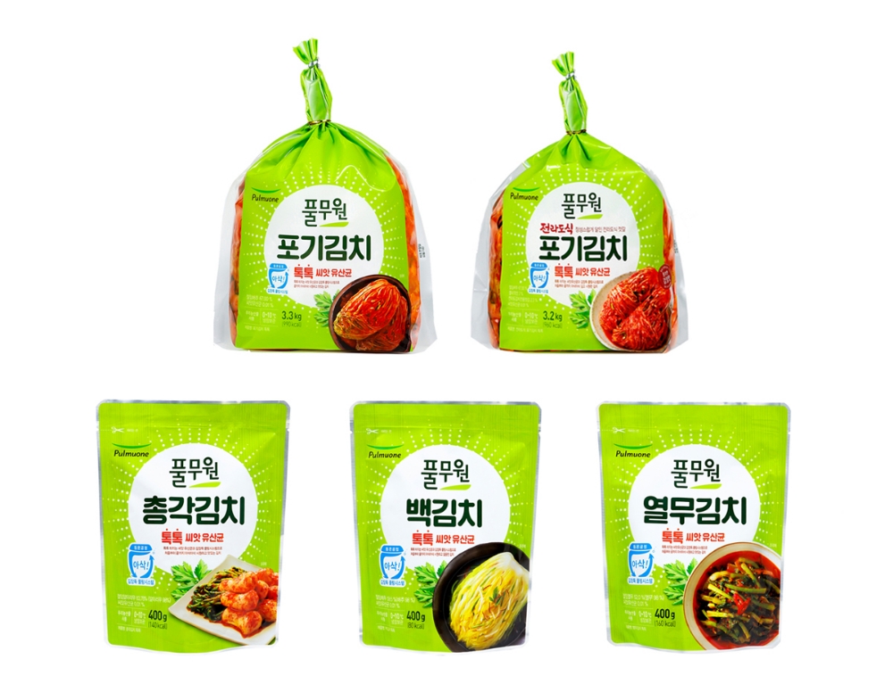 풀무원, 시원하고 깔끔한 '풀무원 톡톡 김치 7종’ 출시