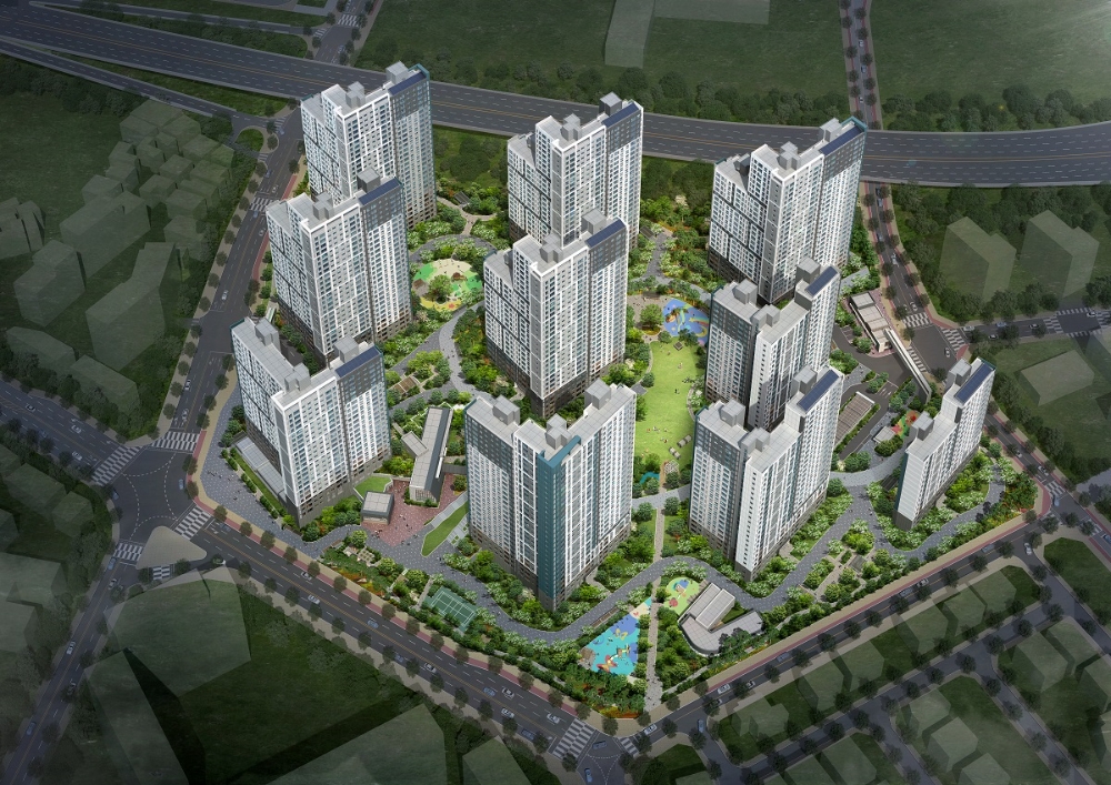 다산신도시 자연앤푸르지오 조감도.(사진=리얼투데이)