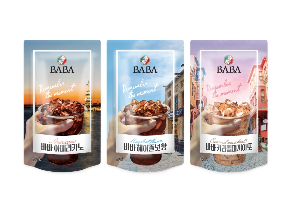 웅진식품 ‘바바 아이스 파우치커피’ 3종 출시