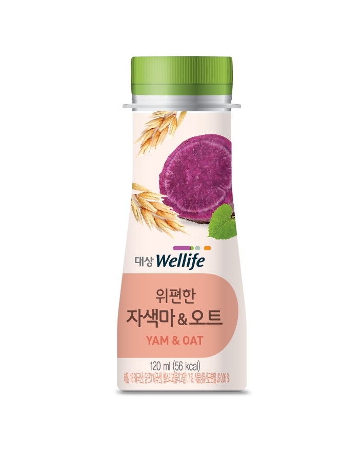 대상웰라이프, 생마즙으로 영양 살린 '위편한 자색마&오트' 출시
