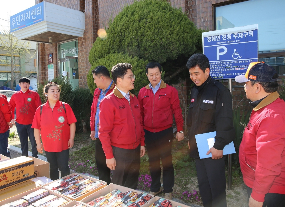 제너시스BBQ, 강원도 산불 특별재난지역에 ‘치킨 1000인분’ 지원