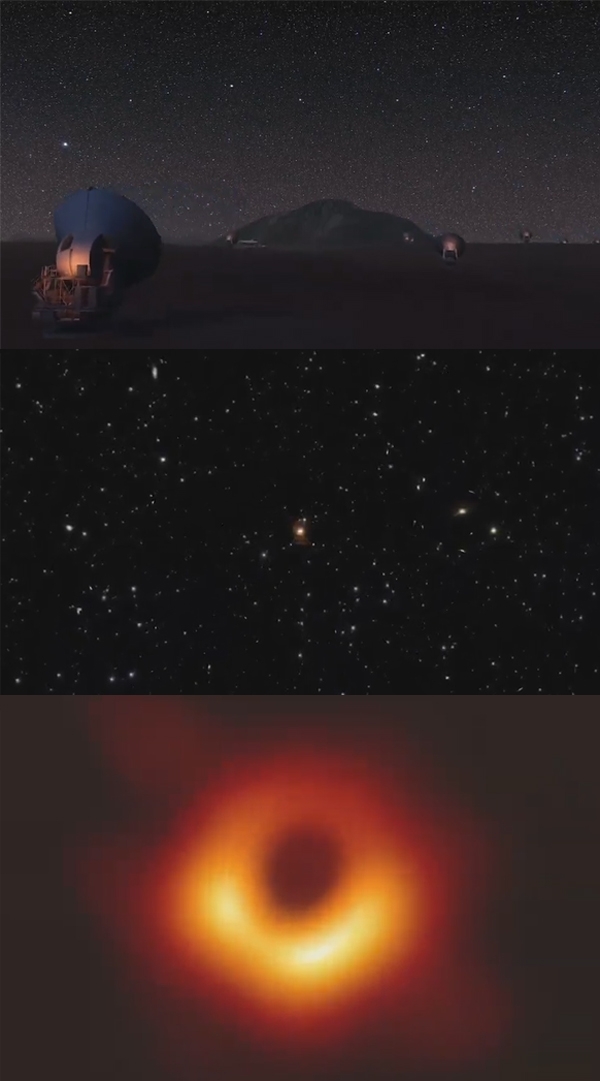 블랙홀, 지구촌 만인 사로잡다....돌고돌아 그들이 열었다