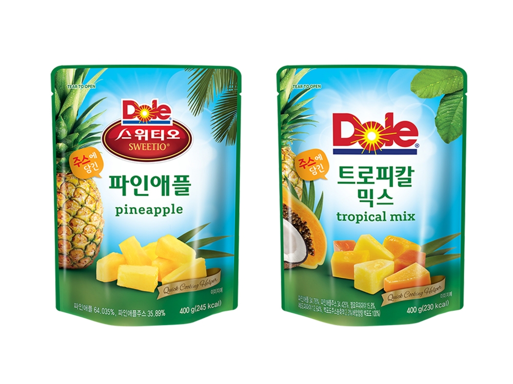 돌(Dole)코리아, 홈쿡족 위한 ‘후룻파우치’ 2종 출시