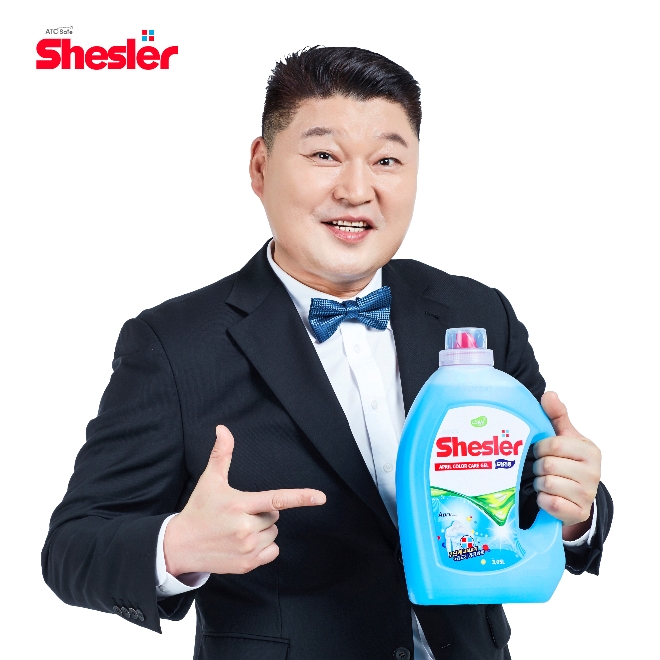 강호동, 아토세이프 쉬슬러의 광고모델 선정