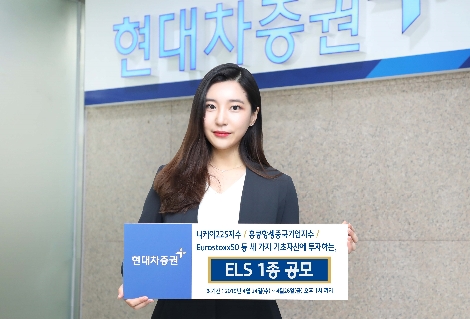 현대차증권이 모집하는 ELS 1종 안내 이미지. 사진=현대차증권