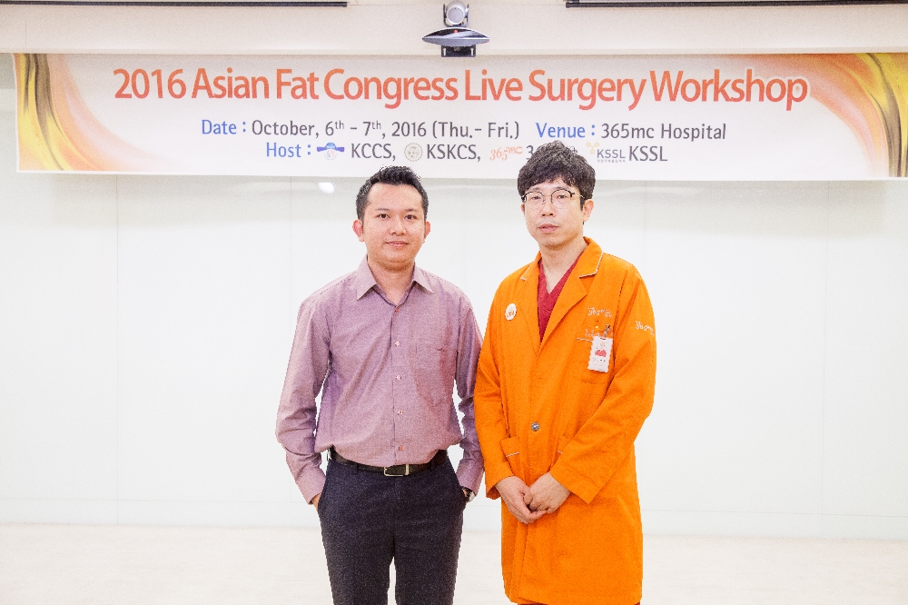 사진=365mc 대구점 서재원 대표원장(오른쪽)