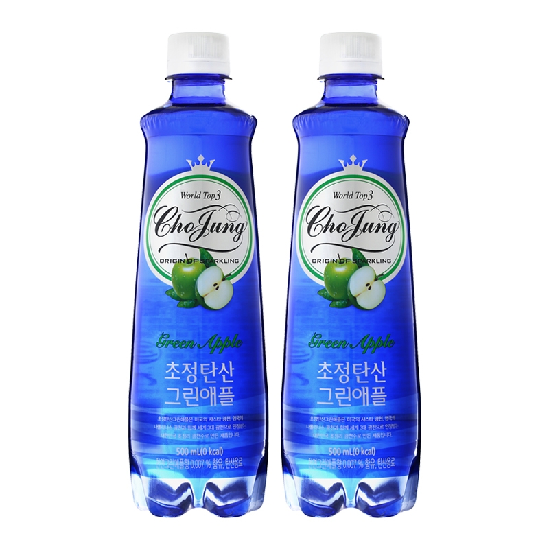 초정탄산 그린애플.이미지.(사진=일화)